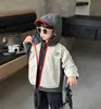 Jaquetas Infantis Jaquetas para Meninos Primavera e Outono Lindo Bebê Duas em Uma Novas Blusas Modernas 2025 Roupas Infantis Homem Cool