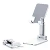 Suporte para Celular para Mesa, Dobrável, Telescópico, Altura Ajustável, Portátil para Transmissão ao Vivo, Aulas Online, Assistir a Séries e Estudar