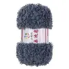 Hilo de Peluche de Lana Rizada de Oso Hecho a Mano Diy 50G Tejer Estilo Ins Bufanda Sombrero Muñeco de Dibujos Animados Hilo