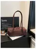 Bolso de Hombro Individual de Ante Retro Simple 2026 Otoño Nuevo Mate Moda Versátil Bolso de Mano para Viajes Diarios Bolso de Moda