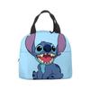 Bolsa de almuerzo con diseño de estrella de Stitch, lonchera de dibujos animados de Stitch para bebé, bolsa de picnic de papel de aluminio, lonchera portátil, bolsa de hielo