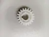 Juego completo de accesorios para máquina de embalaje semiautomática: ranura de inserción de correa, ranura de expulsión de correa, engranaje de plástico negro, ventilador pequeño de 24V, pastilla de freno