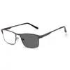 Gafas Planas que Cambian de Color para Hombre, Gafas Planas para Ordenador y Teléfono Móvil para Hombre, Gafas Antiluz Azul y Antivioleta para E-Sports sin Graduación