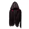 Sudadera con capucha y decoración de cremallera de moda urbana para Otoño e Invierno, Venta al por mayor de Comercio Exterior, Moda Casual de estilo callejero europeo y americano, Sudadera
