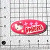 Piezas de Gato Ovaladas de Dibujos Animados Creativas DIY Caseras para Funda de Teléfono, Pasador, Liga para el Cabello, Decoración con Pegamento de Crema Materiales al por Mayor