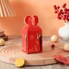 Cajas de dulces para bodas, recuerdos de boda, cajas creativas de empaque de dulces de dibujos animados, suministros para bodas al por mayor