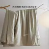 Súper suave~ Colcha de verano de algodón y lino natural, colcha de lino suave para aire acondicionado, juego de cuatro piezas de colcha de verano Clase A, lavable a máquina