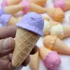Brinquedo Infantil de Faz de Conta Simulação Bebida Gelada Sorvete Modelo Casquinha Crocante Sobremesa de Sorvete Venda por Atacado em Massa