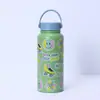 Botella Espacial de Gran Capacidad con Impresión por Transferencia de Agua Transfronteriza Taza de Acero Inoxidable 304 de Doble Pared con Aislamiento al Vacío de Gran Capacidad Botella de Agua Deportiva