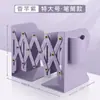 Suporte de Livro Retrátil Grande com Porta-Caneta, Suporte de Livro de Mesa Integrado, Suporte de Livro de Mesa, Organizador de Livros, Retrátil