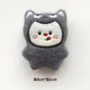 Pingente de Boneca Criativo em Formato de Chapeuzinho Vermelho e Lobo Mau de Desenho Animado, Pingente de Bolsa de Boneca Fofa de Urso e Coelho Fantasiados