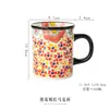 Caneca de Cerâmica Estilo Medieval, Copo de Água Criativo, Caneca de Café da Manhã para Escritório, Caneca Retrô para Casa, Xícara de Chá, Xícara de Café