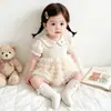 Enterizo Vestido de Verano para Niña, Vestido de Princesa para Bebé, Vestido Formal de un Año, Vestido para Bebé, Enterizo Vestido de Malla para Niños de Primavera y Otoño