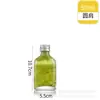 Garrafa de Vidro para Bebidas Atacado 250ml Garrafa de Vinho de Frutas Garrafa de Suco Garrafa de Chá com Leite Garrafa de Enzimas Pequena Garrafa de Vinho Logotipo Imprimível