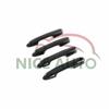 Adecuado para Toyota 23 Innova, manija modificada, decoración, manija de ABS, cuenco de puerta, cubierta protectora de fibra de carbono, decoración