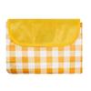Esterilla de picnic para exteriores portátil a prueba de humedad impermeable gruesa a cuadros tela Oxford 600D esterilla de hierba para acampar acampada al aire libre