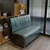 Mesas y Sillas de Bar Retro, Cantinas Pequeñas, Bares Musicales, Sofás de Cabina, Cafeterías de Té de Leche, Cafés, Restaurantes de Barbacoa, Juegos de Sillas de Comedor