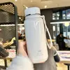 Taza aislada de acero inoxidable 316 para niñas, alto valor estético, taza de agua portátil para el hogar, multipropósito, taza para estudiantes de gran capacidad