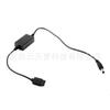 Adecuado para Cable Reductor de 8V de Puerto Plano a DC5525 para Estabilizador Dji Ronin, Compatible con Cámaras Canon Dr-E5 Dr-E8