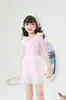 Traje de baño de una pieza para niña, Traje de baño infantil mediano y grande, Nuevo traje de baño de princesa para niñas de 6 a 10 años, Falda de baño infantil