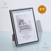 Marcos de Fotos Vacíos de Madera de 6 Pulgadas para Fotos Infantiles, Marcos de Pared para Fotos de Madera de 6 Pulgadas, Colgantes de Pared, Exhibición de Mesa, Hogar Moderno Minimalista