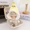 Ropa para muñeca de peluche de vinilo serie I'amzsiga, capucha de saco de dormir Hermana Gazi, ropa para muñeca colgante de peluche Gazi
