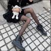 Calcetines con Letras Verano Duraderos Ultradelgados Ajustables a la Medida Medias Negras Estampadas París Sexy Modernos Medias Anti-enganches