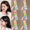 Pinzas de pelo de estrella de colores para niños, pinzas para flequillo para niñas, pinzas BB de gota de agua, pasadores pequeños, accesorios para el pelo de bebé