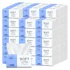 Fanxi 300 folhas de papel higiênico para uso doméstico, pacote econômico com 30 pacotes de papel higiênico, guardanapos, lenços faciais e guardanapos de mesa