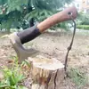 GB Oso Gruñón Amigo Fix Hacha de Guerra Camping Hacha de Mano Portátil de Campo Aire Libre Táctico Camping Plano Cortar Hueso