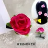 Pinzas divertidas para el pelo de brotes de frijol, accesorios para el pelo de puesto de frutas de un yuan del mercado nocturno, pasadores, pequeños adornos de hierba, accesorios para el pelo para atracciones turísticas