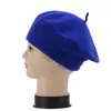 Chapéu Feminino Outono e Inverno Estilo Coreano Boina de Lã Sintética Chapéu Botão Chapéu de Pintor B001 Chapéu Atacado