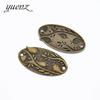 YuenZ DIY acessórios de joalheria oval pingente de pássaro pulseira acessórios de joalheria 37 * 20 mm D620