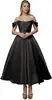 Vestido de Cetim Ombro a Ombro para Comércio Exterior e Vendas Transfronteiriças, Adequado para Noivado, Casamento, Festa de Noiva, Banquete e Vestido de Noite