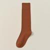 Calcetines largos para mujer hasta la pantorrilla, calcetines hechos a mano sin costuras en la puntera, algodón puro, para primavera, otoño e invierno, calcetines de rodilla alta