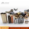 Cadarços de Liga de Zinco Adequados para Cordões de Capuz de Moletom, Acessórios de Metal, Moldes Metálicos de Formato Especial, Tamancos em Estoque, Sapatos de Couro