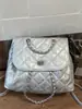 Bolso de Mano Acolchado con Cadena Estilo Coreano Mochila Pequeña Bolso de Hombro Único Cruzado Doble Hombro Nuevo de Primavera 2026 de Moda