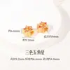 En stock, entrega rápida, accesorios tradicionales de oro arena que no se decoloran, pulseras de estilo chino, colgantes, accesorios hechos a mano para DIY, productos semiacabados