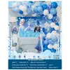 Conjunto de Balões de Aniversário Infantil para Crianças de 1 a 5 Anos, Suprimentos de Decoração para Cena de Festa, Conjunto Completo para Meninos e Meninas