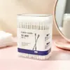 Set de caja de hisopos de algodón para bebé, hisopos pequeños para niños, hisopos de algodón de doble punta para niños pequeños, hisopos desechables ultrafinos para limpieza de oídos, bastoncillos de algodón con cabeza pequeña