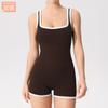Traje de alta gama para mujer, fitness, espalda hermosa, traje deportivo de baile ajustado con tapete para el pecho, traje de yoga aéreo