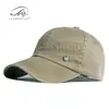 Sombrero fino de algodón lavado para primavera y verano, gorra deportiva para exteriores para hombre, protección solar, visera, gorra con visera, costuras, gorra de béisbol, mujer