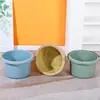Balde de Pé Plástico Doméstico Quatro Rodas Balde de Pé Espessado Patinação Roller Massagem Balde de Pé Balde de Pé Balde de Pé Atacado