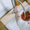 Almohadilla para grifo con forma de espalda transfronteriza, barro de diatomeas, absorción de agua, secado rápido, almohadilla dura, superficie de secado de mesa de lavado de fregadero de cocina y baño