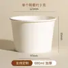 Tigela Descartável para Levar Redonda Espessa Barraca de Lanches Grau Alimentício Comercial Suporta Logotipo Personalizado Embalagem Atacado Tigela