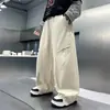 Pantalones para niño para otoño 2026, estilo nuevo para niños mayores, streetwear elegante y genial para niños, pantalones cargo holgados para primavera y otoño para niños