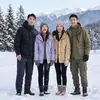 Chaqueta 3 en 1 de moda para exteriores para mujer, chaqueta de esquí gruesa con capucha para invierno, chaqueta impermeable y cortavientos para montañismo para hombre