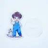Soporte de Acrílico Personalizado Dibujo Animado Periférico Estrella Ídolo Personaje Doble Cara Transparente Adornos de Escritorio Personalizados