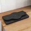 Soporte de Cristal 4ª/5ª Generación Altavoz Bluetooth Altavoz de Pie Bandeja para Altavoz Base de Doble Capa Almohadilla Antivibración para Escritorio