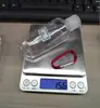 Botella de plástico vacía de 30 ml/50 ml/60 ml botella PETG botella de plástico botella con mosquetón botella abatible botella de muestra para desinfectante de manos